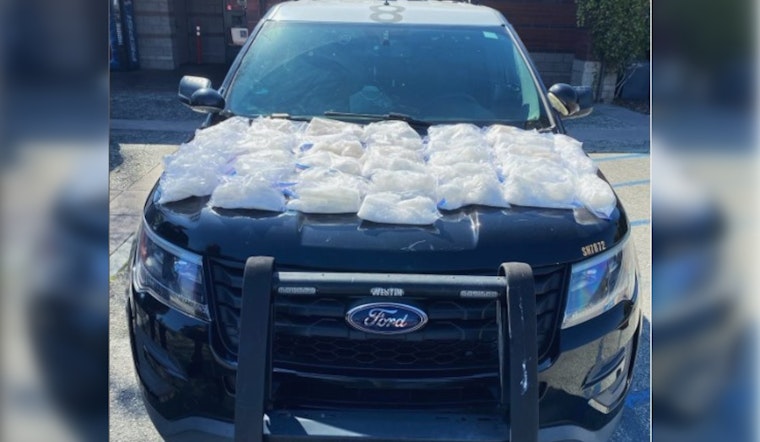 San Dimas Traffic Stop Uncovers 40 Pounds of Meth, Unlicensed Driver Faces Drug Trafficking Charges