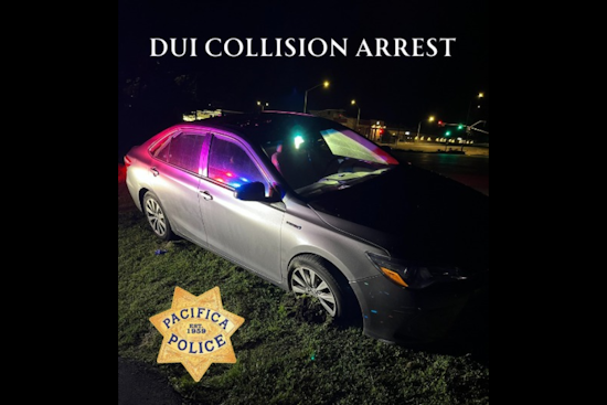 San Francisco Man Arrested for DUI Following Solo Crash in Pacifica