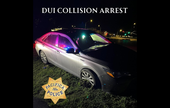 San Francisco Man Arrested for DUI Following Solo Crash in Pacifica