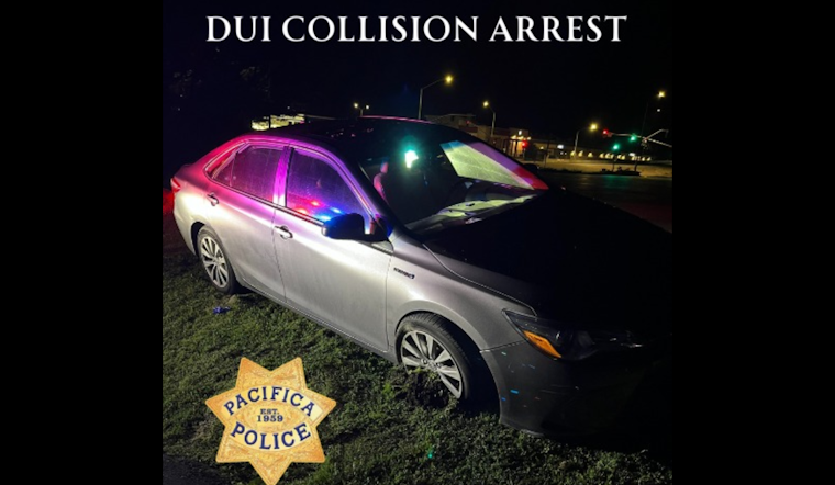 San Francisco Man Arrested for DUI Following Solo Crash in Pacifica