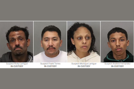San José Police Nab Four Suspects in Storage Unit Burglary Spree, Over $60K in Stolen Goods Recovered