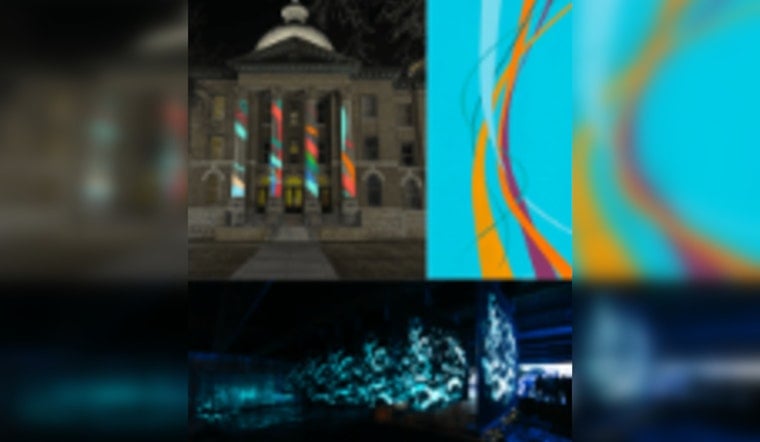 San Marcos Transforms Into Pre-Eclipse Art Spectacle with 'Alignmentality' Installation Downtown