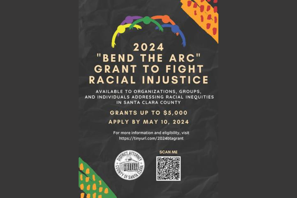 Santa Clara County DA Announces $60,000 in "Bend the Arc" Grants to Address Racial Inequity