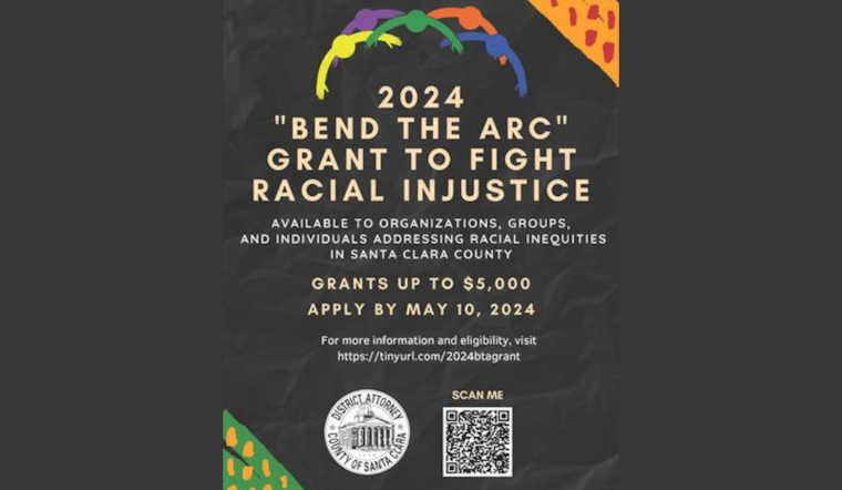Santa Clara County DA Announces $60,000 in "Bend the Arc" Grants to Address Racial Inequity