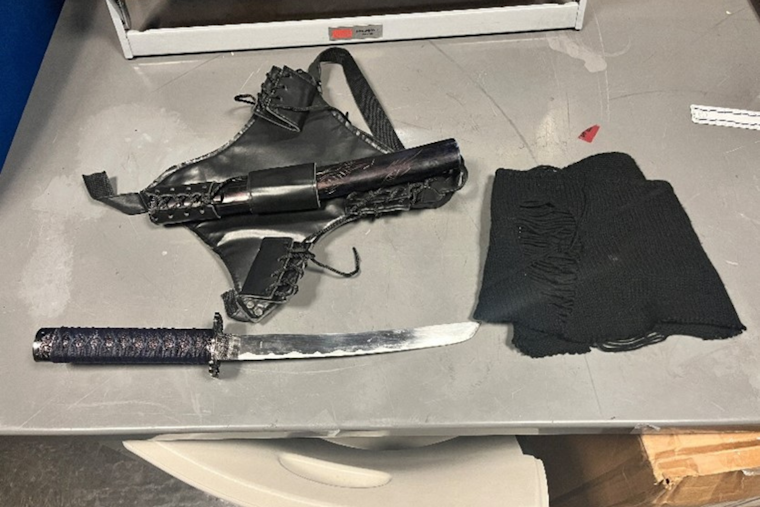 Santa Rosa Sword-Wielding Transient Suspected in Daytime Robbery Arrested