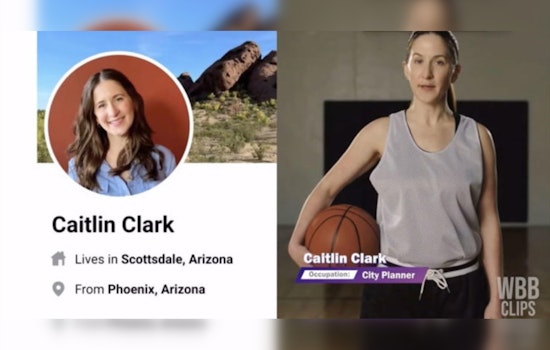 Scottsdale City Planner Scores Big in Xfinity Commercial with Iowa's Basketball Star Caitlin Clark