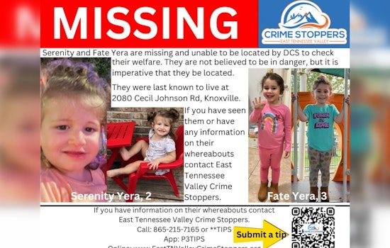 Search Efforts Intensify for Missing Siblings Serenity and Fate Yera