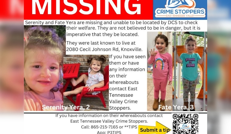 Search Efforts Intensify for Missing Siblings Serenity and Fate Yera