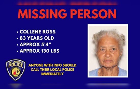 Search Intensifies for Missing 83-Year-Old Woman with Dementia in Fort Lauderdale