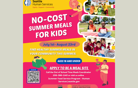 Seattle Advocates Sought for Summer Food Service Program to Prevent Youth Hunger