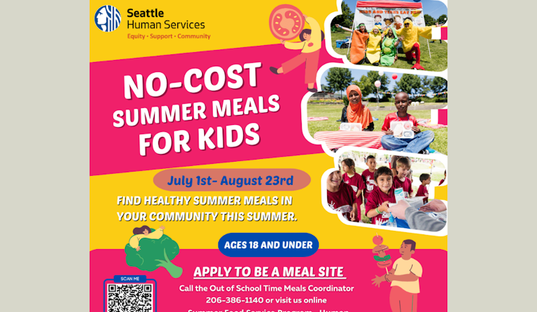 Seattle Advocates Sought for Summer Food Service Program to Prevent Youth Hunger
