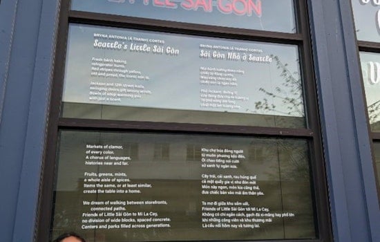 Seattle Celebrates National Poetry Month with "Poetry in Place" by Civic Poet Shin Yu Pai