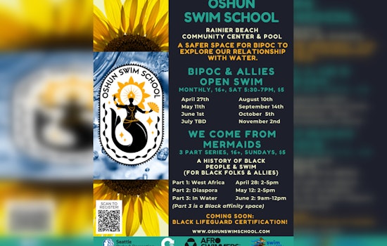 Seattle Parks & Rec and Oshun Swim School Launch Inclusive Swimming Program for BIPOC Community