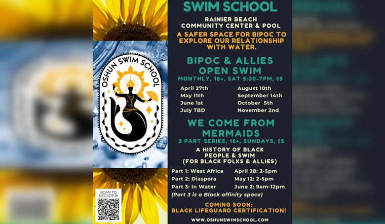 Seattle Parks & Rec and Oshun Swim School Launch Inclusive Swimming Program for BIPOC Community