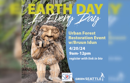 Seattle Parks and Recreation Blossoms with Earth Month Volunteer Events