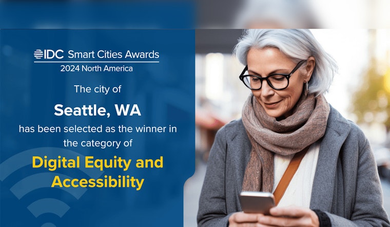 Seattle Scores Top Honors for Digital Equity and Accessibility in Smart Cities Awards