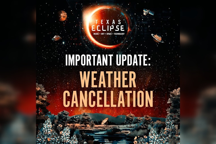 Severe Weather Halts Texas Eclipse Festival in Burnet, Organizers Offer Partial Refunds Amidst Safety Concerns