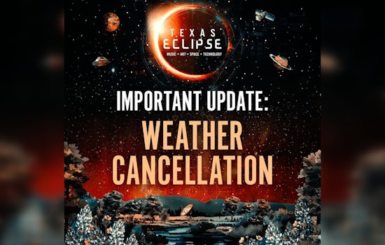 Severe Weather Halts Texas Eclipse Festival in Burnet, Organizers Offer Partial Refunds Amidst Safety Concerns