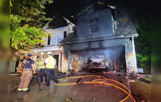 Snellville Family Escapes Unharmed as Home Catches Fire in Garage Mishap