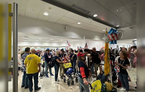 South Florida Veterans Embark on Emotional Honor Flight to National Memorials in Washington D.C.