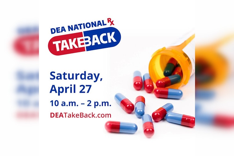 South Portland Police Host Annual Drug Take Back Event, Aiding in National Effort to Curb Prescription Drug Misuse