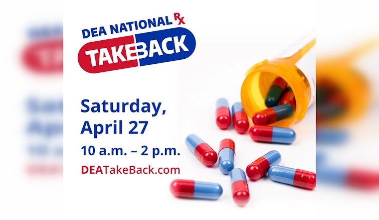South Portland Police Host Annual Drug Take Back Event, Aiding in National Effort to Curb Prescription Drug Misuse