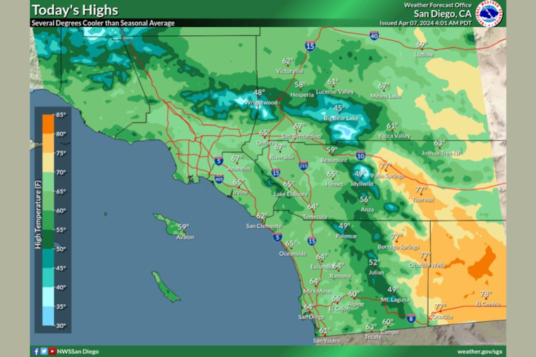 Southern California Braces for Weather Whiplash with Winds, Warming Trend: NWS Forecast