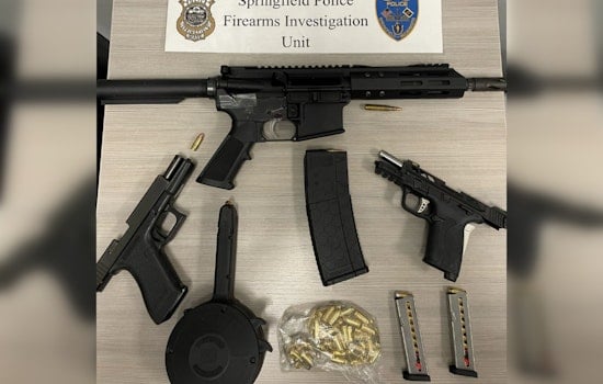 Springfield Police Seize AR-15, Arrest Four in Operations Targeting Illegal Firearms