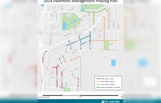 St. Louis Park Announces April Start for Neighborhood Infrastructure Overhaul, Completion Set for November 2024