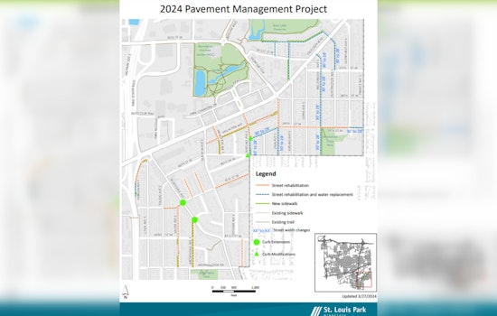 St. Louis Park Embarks on Pavement Management Project, Residents Advised to Prepare for Construction Disruptions