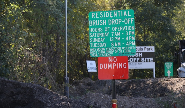 St. Louis Park Opens Brush Drop-Off Site for Spring Cleanup; No Fee Curbside Collection Starts April 8