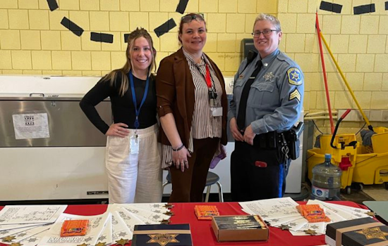 Suffolk County Sheriff's Deputies Swap Handcuffs for Crayons at Hennigan School Fair