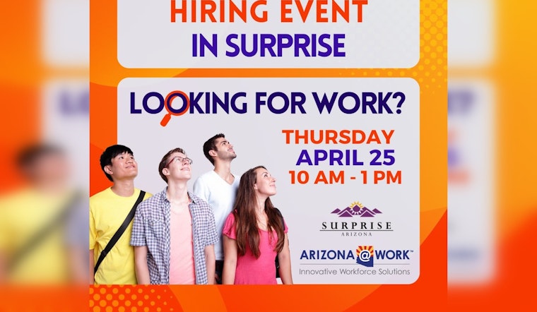 Surprise Job Seekers Invited to Promising Hiring Event Featuring Top Employers on April 25