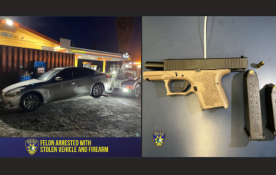 Suspect Arrested After Ramming Vallejo Police Car with Stolen Vehicle, Firearm Recovered