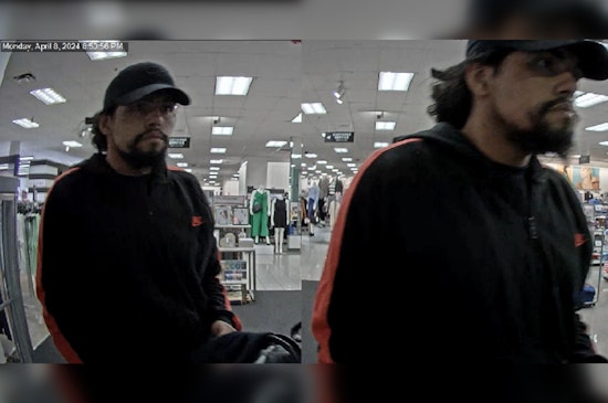 Suspect Sought in $1,000 Nike Sneaker Heist at West Springfield Kohl's, Public's Help Requested