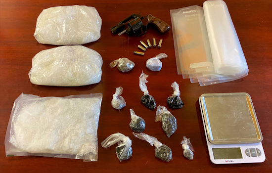 Suspected Drug Trafficker Caught with Arsenal of Illegal Substances, Firearms Near Petaluma