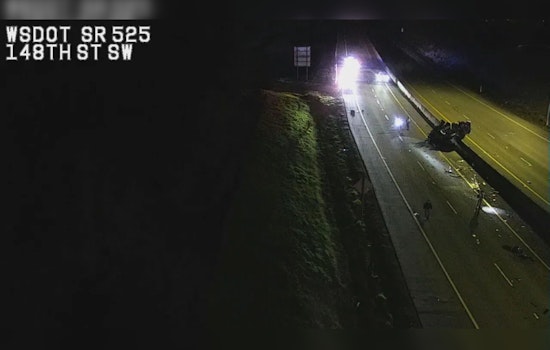 Suspected Kidnapper in Wrong-Way SR 525 Crash That Killed Lynnwood Woman, Closes Highway for 8 Hours