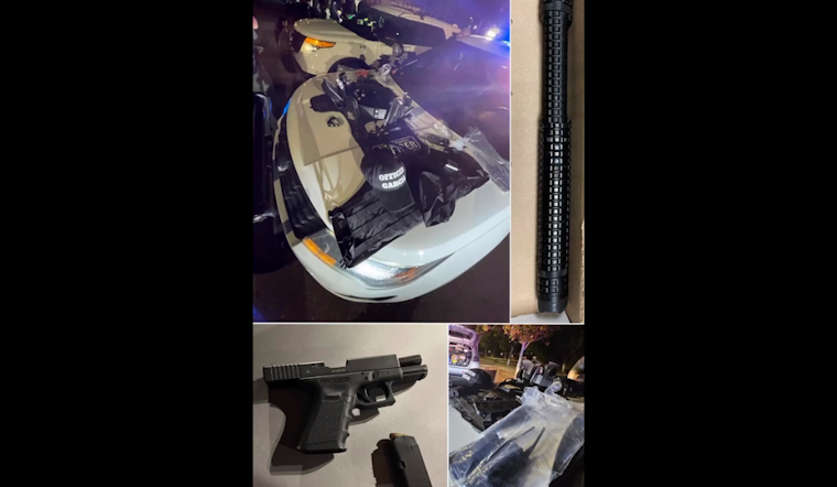 VIDEO: Suspected Police Impersonator Arrested in Santa Clara County with Firearms and Drugs