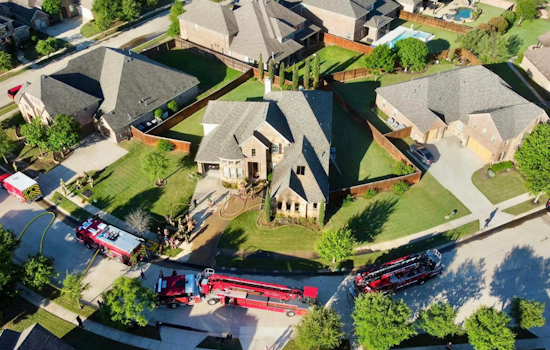 Swift Action by Firefighters Quells Lantana Garage Blaze, No Injuries Reported