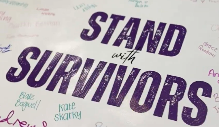 VIDEO: TCU Students and Community Forge Unity at "Stand With Survivors" Event in Fort Worth