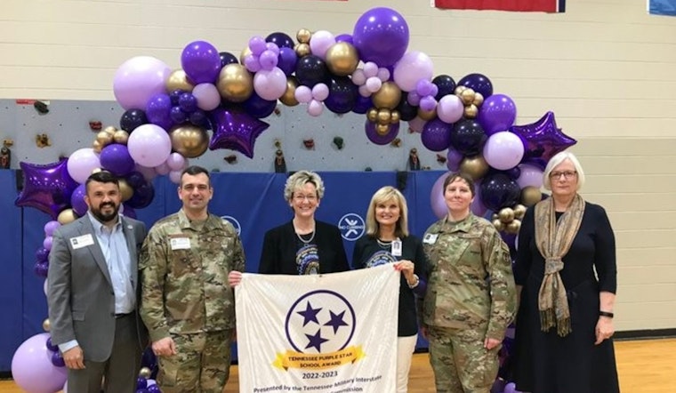 Tennessee Awards Purple Star Status to Schools Excelling in Support for Military Families
