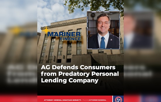 Tennessee Joins Multistate Legal Charge Against Mariner Finance Over Alleged Deceptive Lending