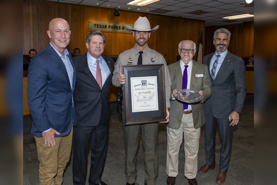 Texas Game Warden Dewayne Noble Honored as 2024 Officer of the Year by Shikar-Safari Club International