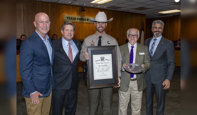 Texas Game Warden Dewayne Noble Honored as 2024 Officer of the Year by Shikar-Safari Club International