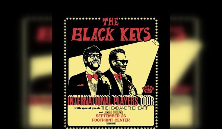 The Black Keys to Sizzle at Footprint Center with 'International Players Tour,' Phoenix Awaits September Rock Out