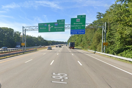 Tractor-Trailer Overturns on I-95 South Near Salisbury, Causes Major Traffic Delays