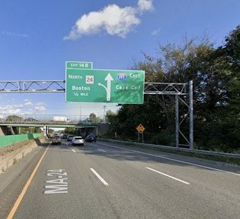 Traffic Snarled on I-195 in Fall River After Rollover Crash; Lanes Closed, Injuries Reported