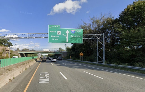 Traffic Snarled on I-195 in Fall River After Rollover Crash; Lanes Closed, Injuries Reported