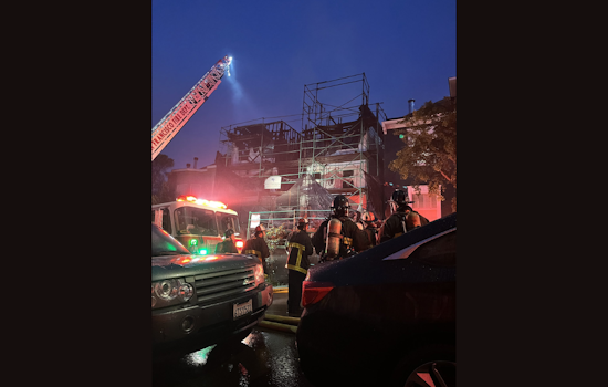 Two-Alarm Blaze Engulfs Vacant Presidio Heights Building in San Francisco, No Injuries Reported