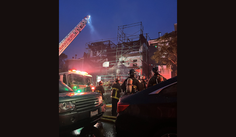 Two-Alarm Blaze Engulfs Vacant Presidio Heights Building in San Francisco, No Injuries Reported